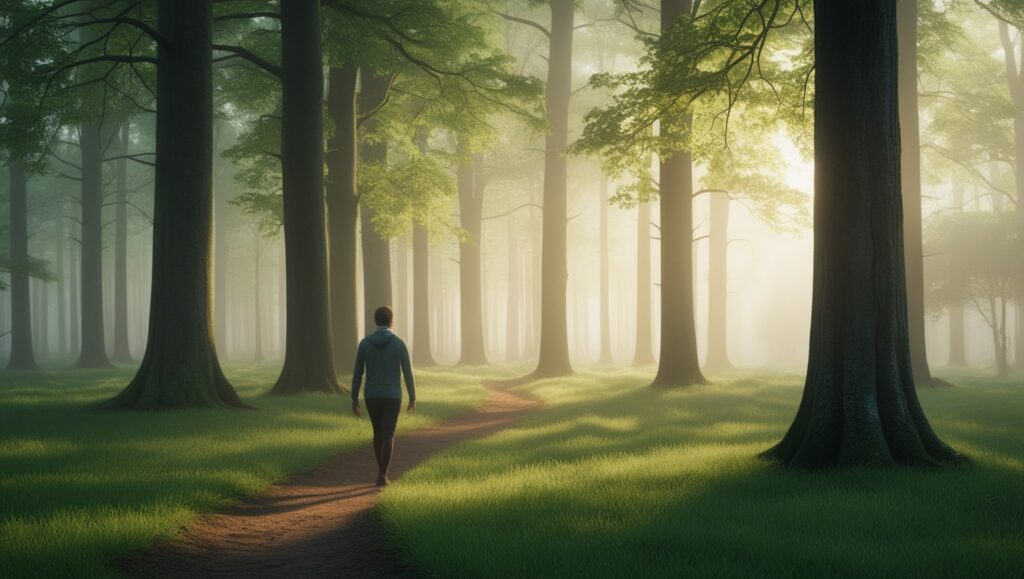 Forest Bathing Hutan